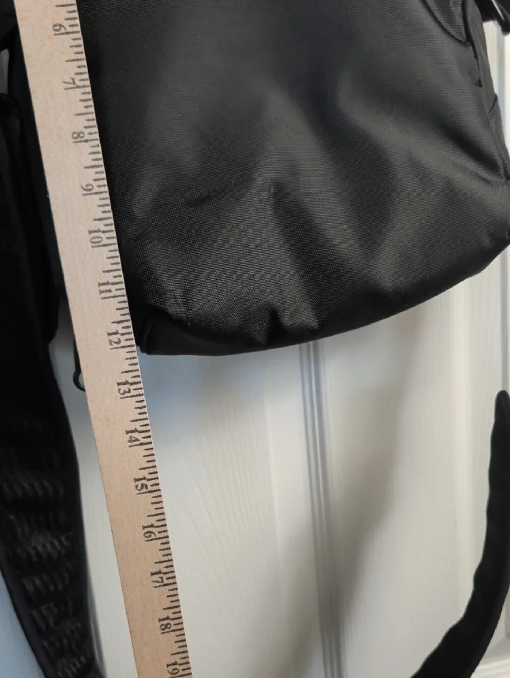 Travelon Black Crossbody Messenger Sling Bag